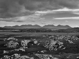 Connemara with the The Twelve Bens (Irish: Na Beanna Beola)